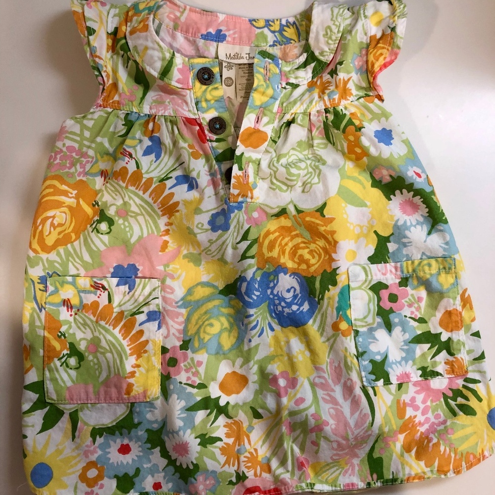 Matilda Jane Floral Tunic Top, size 18-24 mos